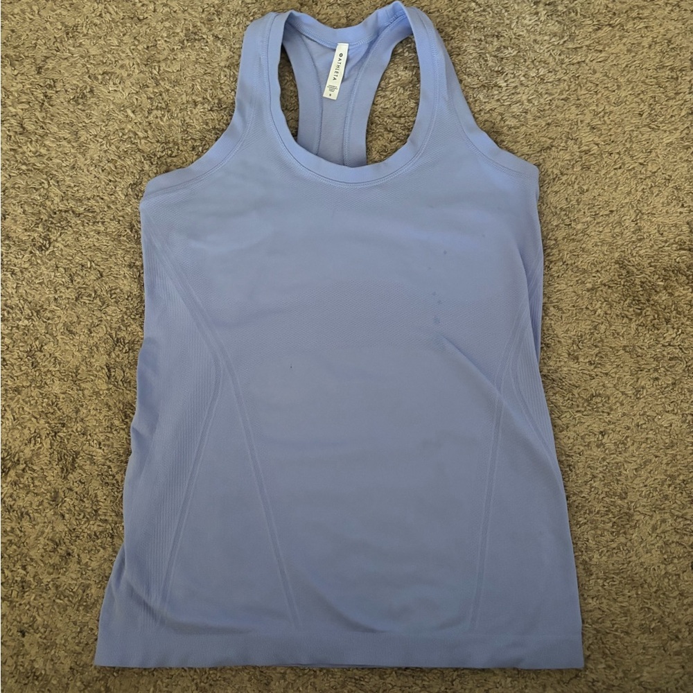 Athleta purple workout tank size S